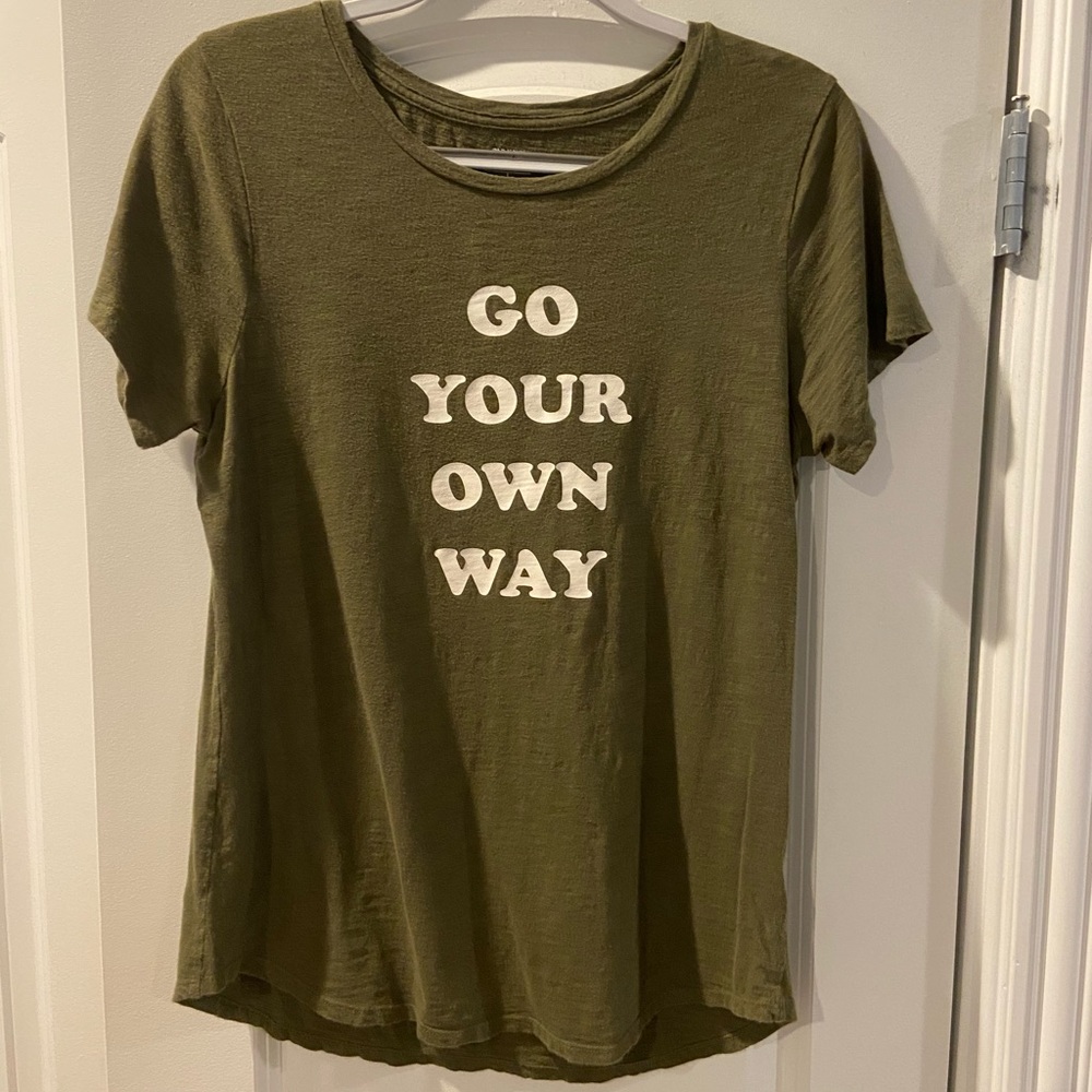 Fleetwood Mac lyrics t-shirt, Old Navy